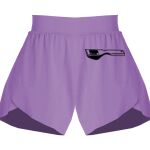 Girls Flowy Overlay Shorts Thumbnail