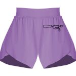 Girls Flowy Overlay Shorts Thumbnail