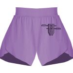 Girls Flowy Overlay Shorts Thumbnail