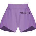 Girls Flowy Overlay Shorts Thumbnail