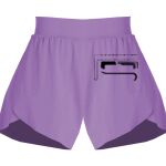 Girls Flowy Overlay Shorts Thumbnail