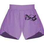 Girls Flowy Overlay Shorts Thumbnail