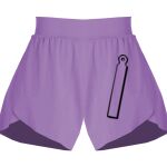 Girls Flowy Overlay Shorts Thumbnail