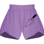 Girls Flowy Overlay Shorts Thumbnail