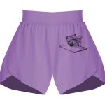 Girls Flowy Overlay Shorts Thumbnail