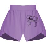 Girls Flowy Overlay Shorts Thumbnail