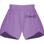 Girls Flowy Overlay Shorts Thumbnail