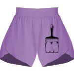 Girls Flowy Overlay Shorts Thumbnail