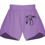 Girls Flowy Overlay Shorts Thumbnail