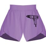 Girls Flowy Overlay Shorts Thumbnail