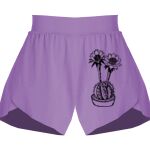 Girls Flowy Overlay Shorts Thumbnail