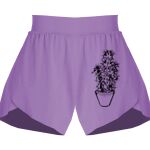 Girls Flowy Overlay Shorts Thumbnail