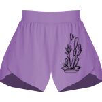 Girls Flowy Overlay Shorts Thumbnail