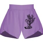 Girls Flowy Overlay Shorts Thumbnail