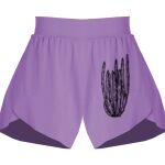 Girls Flowy Overlay Shorts Thumbnail