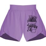 Girls Flowy Overlay Shorts Thumbnail