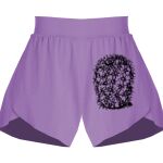 Girls Flowy Overlay Shorts Thumbnail