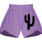 Girls Flowy Overlay Shorts Thumbnail