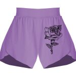 Girls Flowy Overlay Shorts Thumbnail