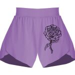 Girls Flowy Overlay Shorts Thumbnail