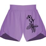 Girls Flowy Overlay Shorts Thumbnail