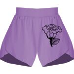 Girls Flowy Overlay Shorts Thumbnail