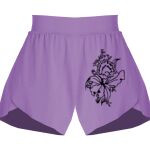 Girls Flowy Overlay Shorts Thumbnail