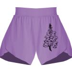 Girls Flowy Overlay Shorts Thumbnail