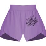 Girls Flowy Overlay Shorts Thumbnail