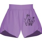 Girls Flowy Overlay Shorts Thumbnail