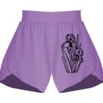 Girls Flowy Overlay Shorts Thumbnail