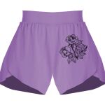 Girls Flowy Overlay Shorts Thumbnail