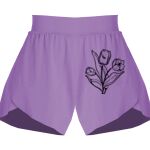 Girls Flowy Overlay Shorts Thumbnail