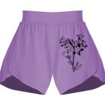 Girls Flowy Overlay Shorts Thumbnail