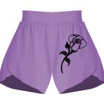 Girls Flowy Overlay Shorts Thumbnail