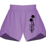 Girls Flowy Overlay Shorts Thumbnail