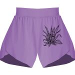 Girls Flowy Overlay Shorts Thumbnail