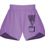 Girls Flowy Overlay Shorts Thumbnail