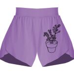 Girls Flowy Overlay Shorts Thumbnail