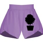 Girls Flowy Overlay Shorts Thumbnail