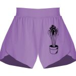 Girls Flowy Overlay Shorts Thumbnail