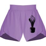 Girls Flowy Overlay Shorts Thumbnail