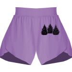 Girls Flowy Overlay Shorts Thumbnail