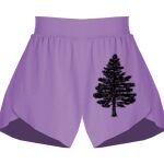 Girls Flowy Overlay Shorts Thumbnail