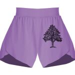 Girls Flowy Overlay Shorts Thumbnail