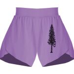 Girls Flowy Overlay Shorts Thumbnail