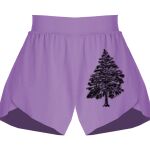 Girls Flowy Overlay Shorts Thumbnail