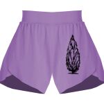 Girls Flowy Overlay Shorts Thumbnail