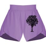 Girls Flowy Overlay Shorts Thumbnail