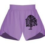 Girls Flowy Overlay Shorts Thumbnail